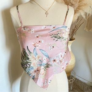 SOLD Handkerchief top pink size 4